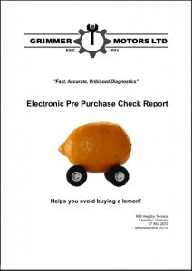 Pre Purchase Report
