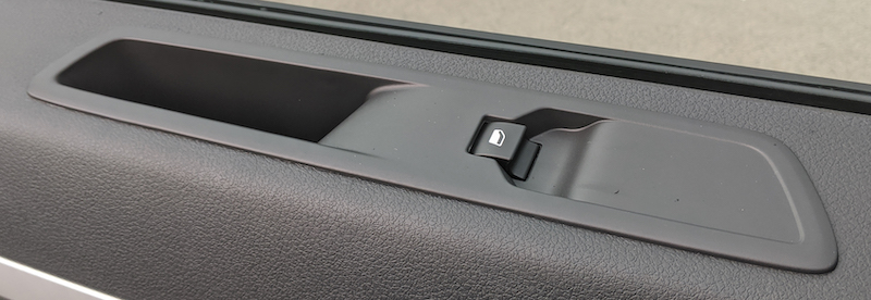 Electric window button.