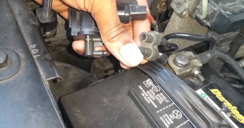 New EGR Solenoid & replacement Hamilton