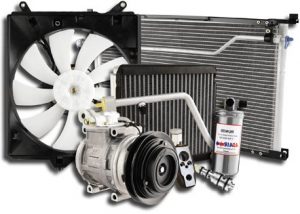 Vehicle air conditioning servicing