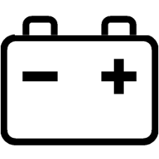Car battery icon