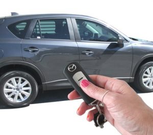 Car alarm system for installation