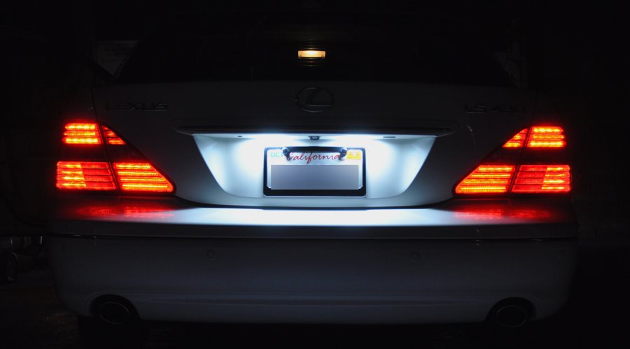 licence-plate-light Car number plate light