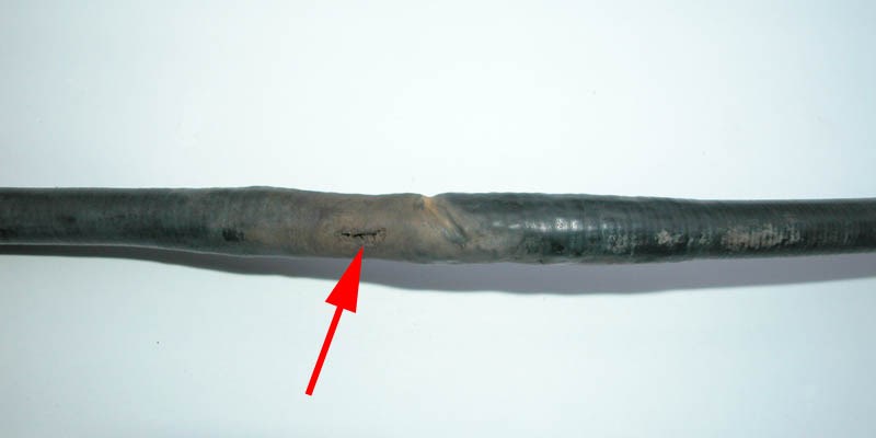 Parking brake cable for handbrake adjustment