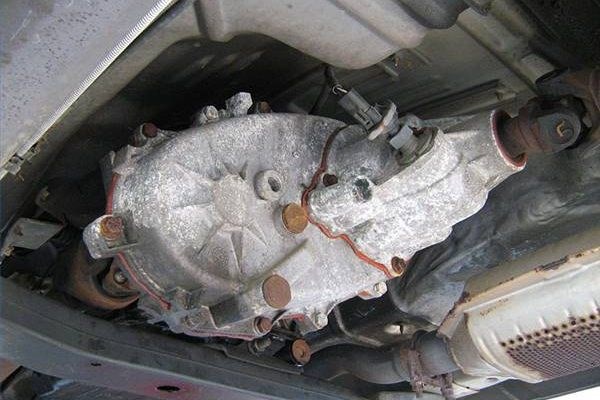 Transfer case fluid change on a 4x4