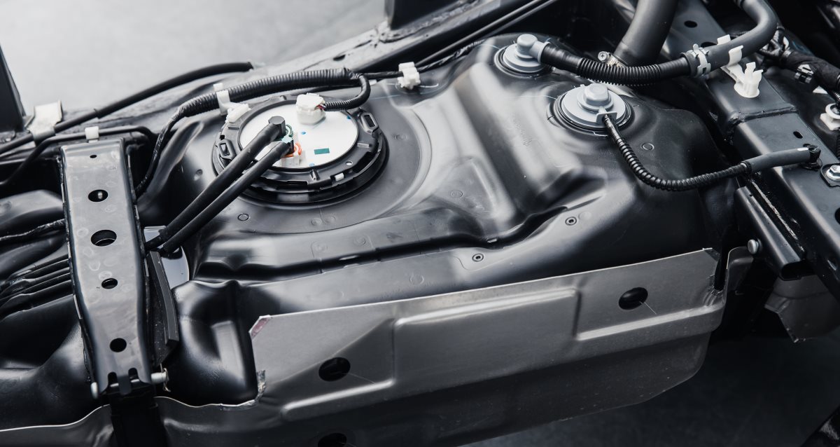 Fuel pump showing common signs of failure
