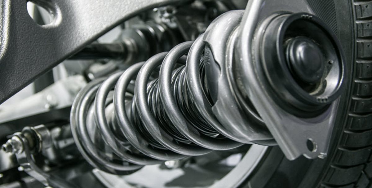 Worn shock absorbers needing replacement