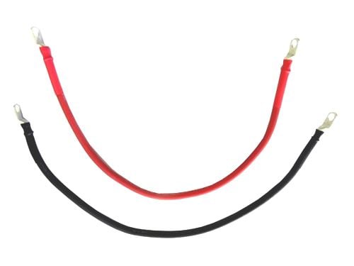 Replacing worn car battery cables and wiring