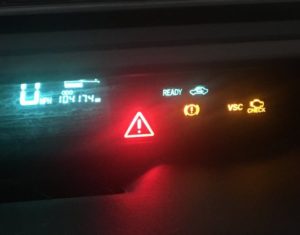 Prius dashboard warnings