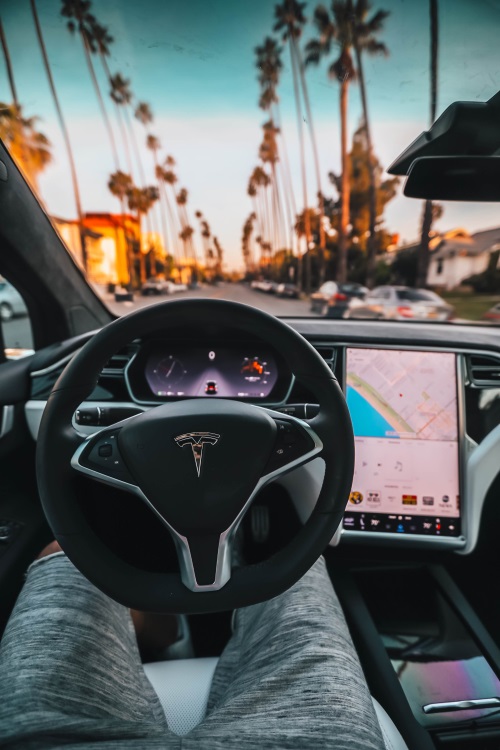 Tesla Model 3 premium electric vehicle