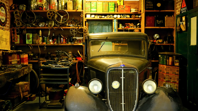 automobile-car-car-repair-classic-190537 Classic car in for repair at a workshop
