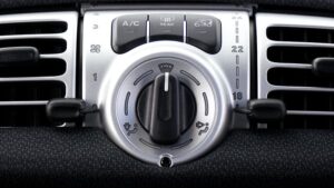 Car heater blower fan unit