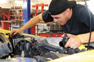 Radiator repairs at Grimmer Motors in Hamilton