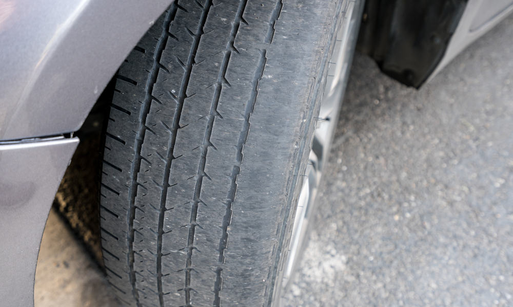 Tyre Wearing on Edge Hamilton